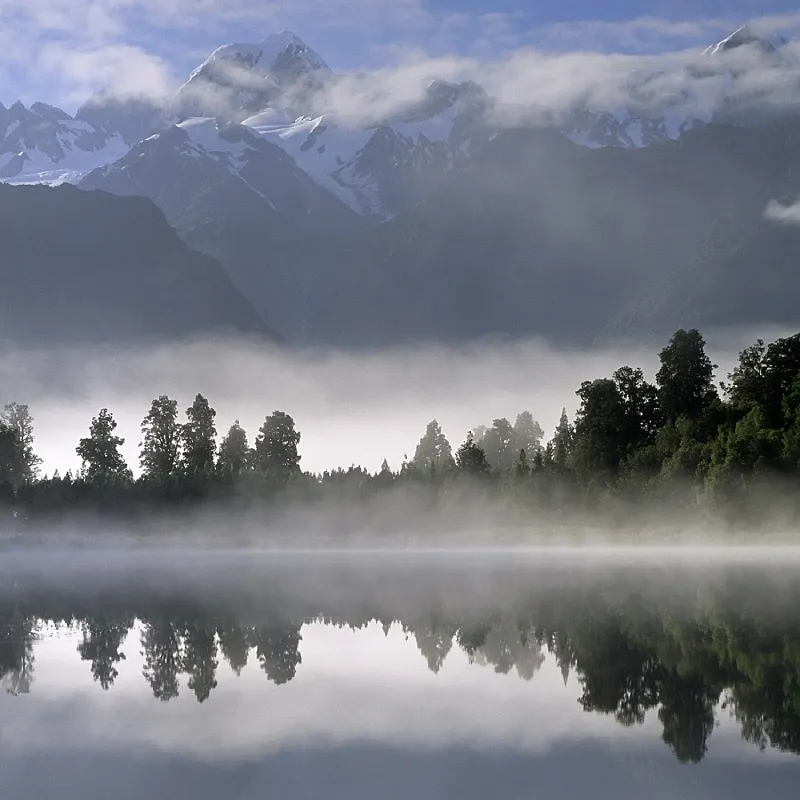 lake matheson new zealand